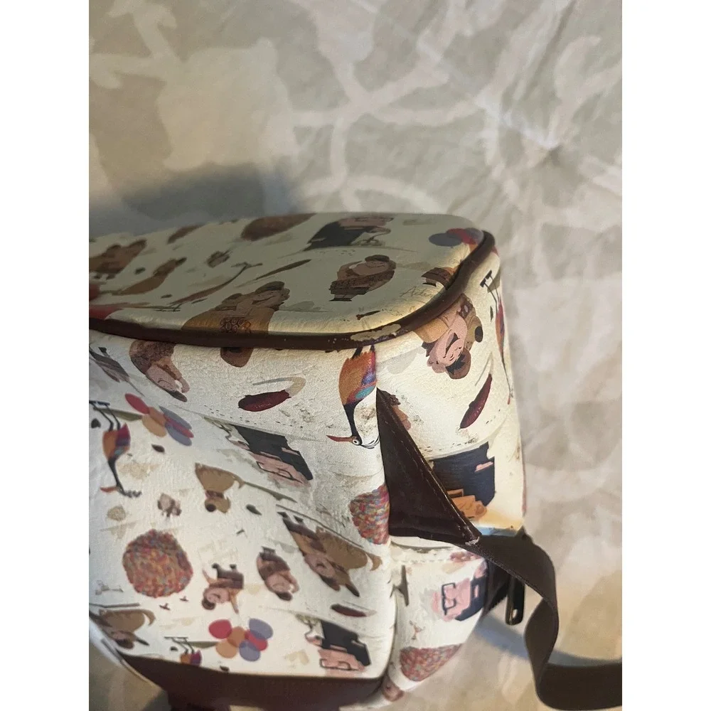 Loungefly Disney Pixar Up Mini Backpack Brown Trim Carl Russell Dug Kevin Bag - Picture 7 of 14